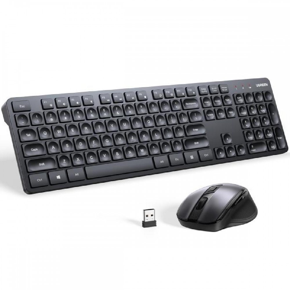 Keyboard & Mouse Wireless Ugreen MK006 35740 Keyboard & Mouse Wireless Ugreen MK006 35740