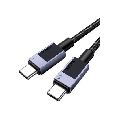 Charging Cable UGREEN 240W L513 TYPE-C/TYPE-C Space Gray 1m 45067 Charging Cable UGREEN 240W L513 TYPE-C/TYPE-C Space Gray 1m 45067