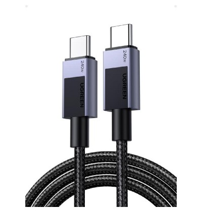 Charging Cable UGREEN 240W L513 TYPE-C/TYPE-C Space Gray 2m 45068 Charging Cable UGREEN 240W L513 TYPE-C/TYPE-C Space Gray 2m 45068