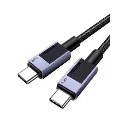 Charging Cable UGREEN 240W L513 TYPE-C/TYPE-C Space Gray 2m 45068 Charging Cable UGREEN 240W L513 TYPE-C/TYPE-C Space Gray 2m 45068