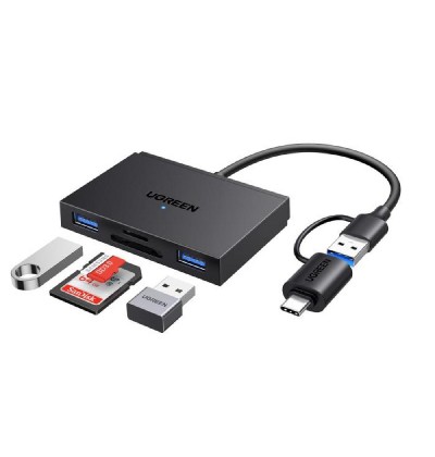 Card Reader UGREEN CM812 TYPE-C/USB 3.0 Gray 45167 Card Reader UGREEN CM812 TYPE-C/USB 3.0 Gray 45167