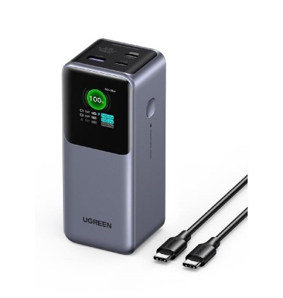 Power Bank UGREEN 20000mAh 130W PDx2 and QC3.0x1 PB721 35524B Power Bank UGREEN 20000mAh 130W PDx2 and QC3.0x1 PB721 35524B