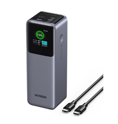 Power Bank UGREEN 25000mAh 200W PDx2 and QC3.0x1 PB722 35525B Power Bank UGREEN 25000mAh 200W PDx2 and QC3.0x1 PB722 35525B