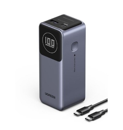 Power Bank UGREEN 12000mAh 100W PDx1 and QC3.0x1 PB724 35526B Power Bank UGREEN 12000mAh 100W PDx1 and QC3.0x1 PB724 35526B