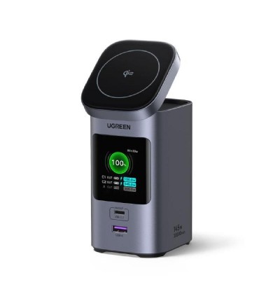 Power Bank Magnetic Wireless UGREEN 20000mAh 145W Qi2.0 PDx2 & QC3.0x1 PB771 35527B Power Bank Magnetic Wireless UGREEN 20000mAh 145W Qi2.0 PDx2 & QC3.0x1 PB771 35527B