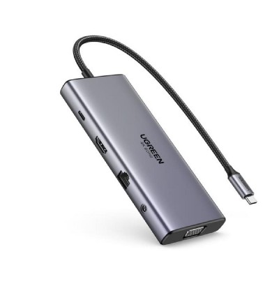 Multi Function Type-C Converter 11 in1 UGREEN CM639 45520 Multi Function Type-C Converter 11 in1 UGREEN CM639 45520