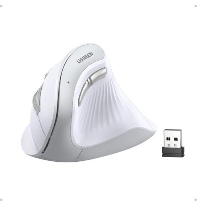Mouse Wireless 2.4 GHz & Bluetooth UGREEN MU008 White 45759 Mouse Wireless 2.4 GHz & Bluetooth UGREEN MU008 White 45759