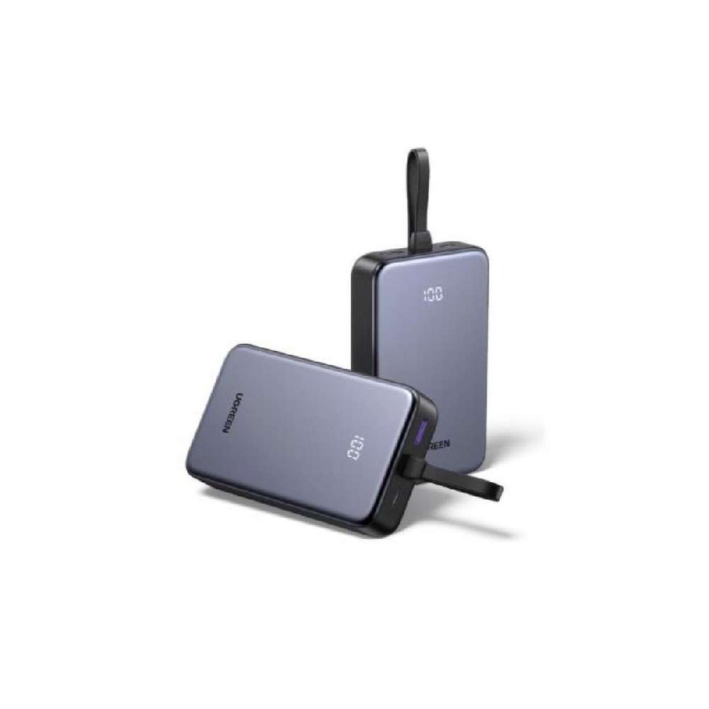 Power Bank UGREEN 20000mAh 20W PDx1 & QC3.0x1 PB505 45762 Black Power Bank UGREEN 20000mAh 20W PDx1 & QC3.0x1 PB505 45762 Black