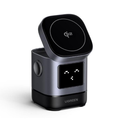 Wireless Magnetic Charger/Stand 2in1 UGREEN 15W Qi2 W709 45775 Black Wireless Magnetic Charger/Stand 2in1 UGREEN 15W Qi2 W709 45775 Black