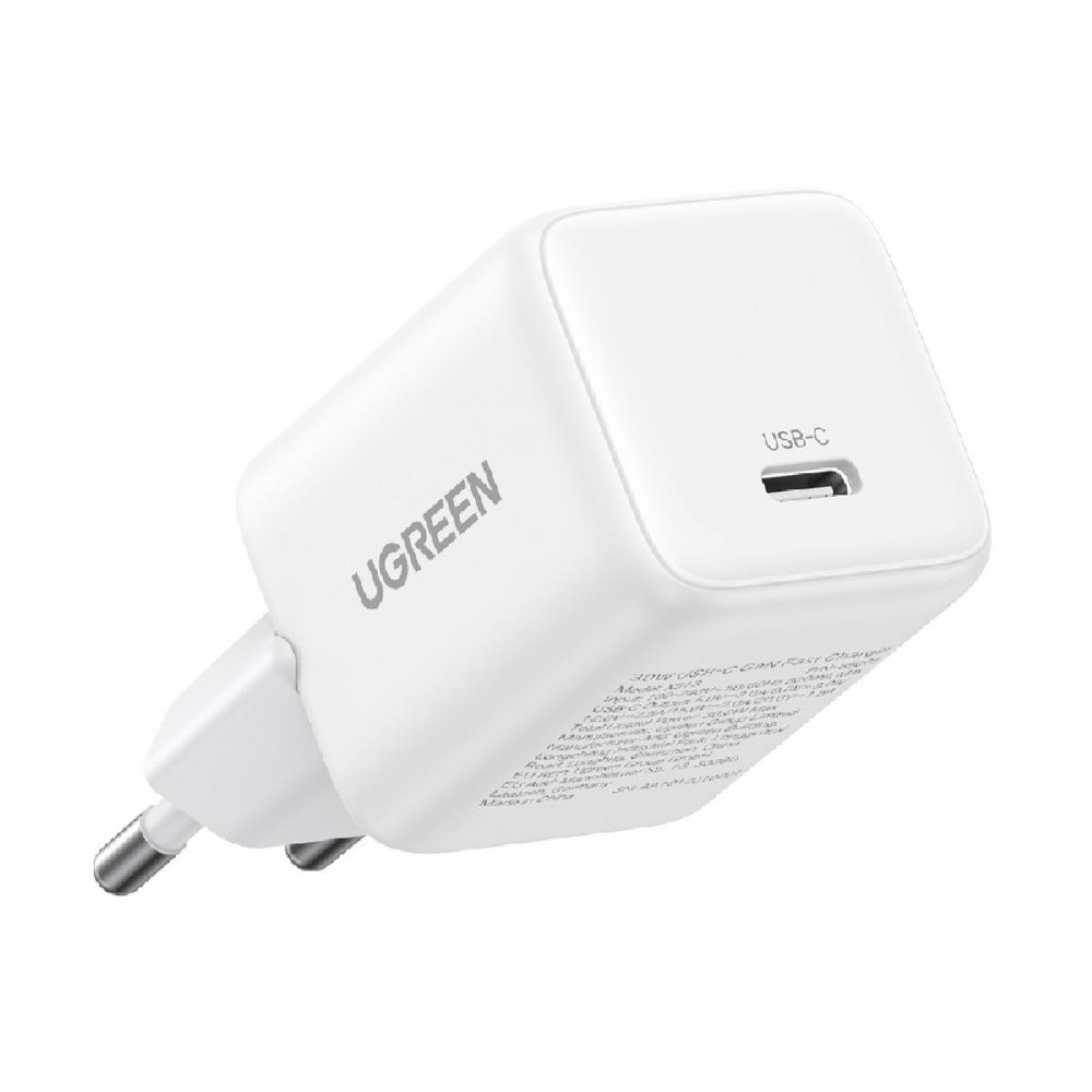 Charger GaN UGREEN X513 30W PD White 65009 Charger GaN UGREEN X513 30W PD White 65009