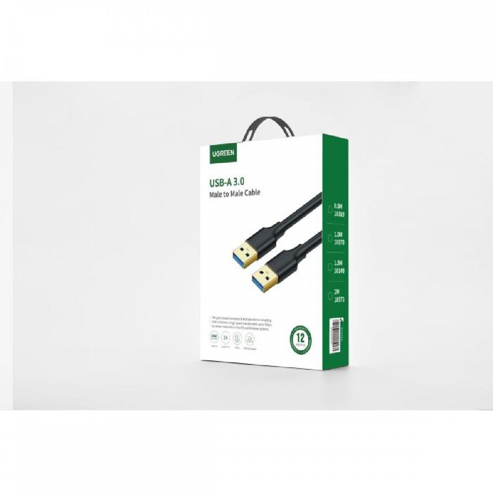 Cable USB 3.0 A-A 0,5m UGREEN US128 10369