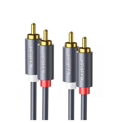 Cable Audio 2xRCA M/M  2m UGREEN AV104 10518 Cable Audio 2xRCA M/M  2m UGREEN AV104 10518