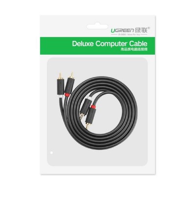 Cable Audio 2xRCA M/M  2m UGREEN AV104 10518 Cable Audio 2xRCA M/M  2m UGREEN AV104 10518