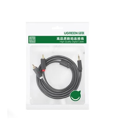 Cable Audio 3.5mm M/2xRCA M 5m UGREEN AV116 10591 Cable Audio 3.5mm M/2xRCA M 5m UGREEN AV116 10591