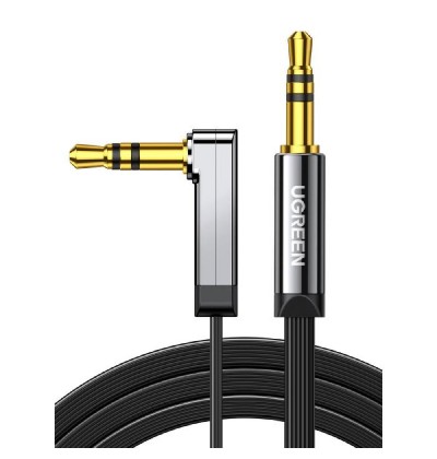 Cable Audio 3.5mm M/M Angled Flat 1,5m UGREEN AV119 10598