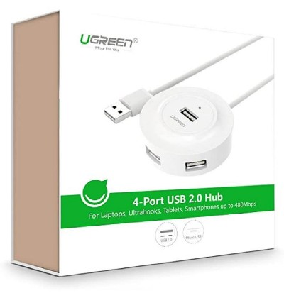 Hub USB 2.0 UGREEN CR106 Black 20277 Hub USB 2.0 UGREEN CR106 Black 20277
