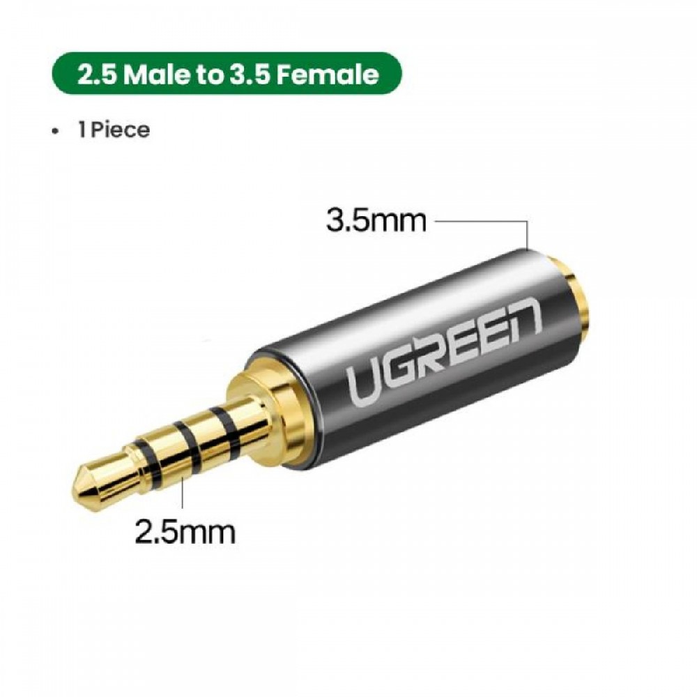 Audio Converter 2.5mm/3.5mm M/F UGREEN 20501