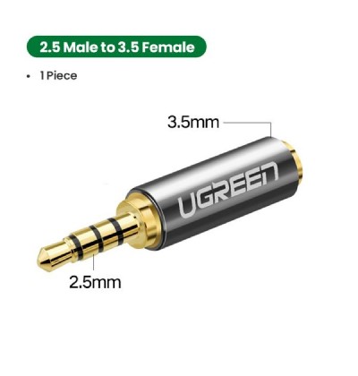 Audio Converter 2.5mm/3.5mm M/F UGREEN 20501