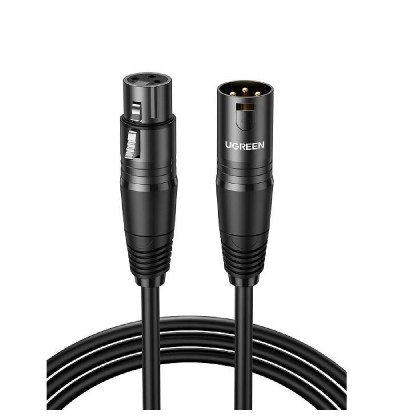 Cable Audio XLR M/F UGREEN AV130 20708 1m Cable Audio XLR M/F UGREEN AV130 20708 1m