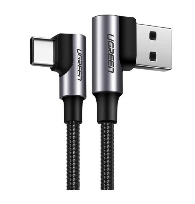 Charging Cable UGREEN US176 TYPE-C Gray 1m 20856 3A Charging Cable UGREEN US176 TYPE-C Gray 1m 20856 3A
