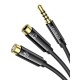 Headset Splitter 0.2m UGREEN AV141 30620 Headset Splitter 0.2m UGREEN AV141 30620