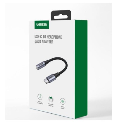 Cable UGREEN TYPE-C to 3.5/F AV142 30632 Cable UGREEN TYPE-C to 3.5/F AV142 30632