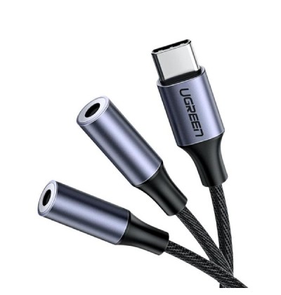 Cable UGREEN TYPE-C to 2x3.5/F AV144 30732 Cable UGREEN TYPE-C to 2x3.5/F AV144 30732