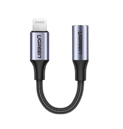 Cable UGREEN i6 MFI to 3.5/F US211 Black 30756 Cable UGREEN i6 MFI to 3.5/F US211 Black 30756