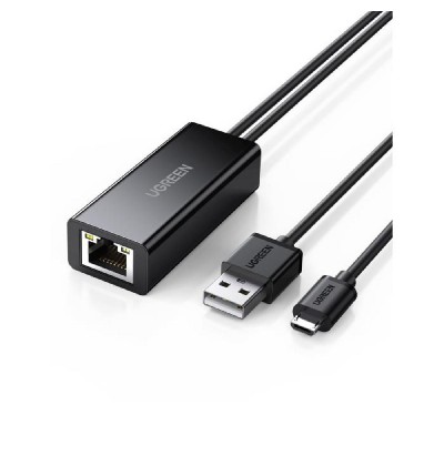 Micro USB 2.0 to 1 Fast Ethernet UGREEN Black 30985 Micro USB 2.0 to 1 Fast Ethernet UGREEN Black 30985