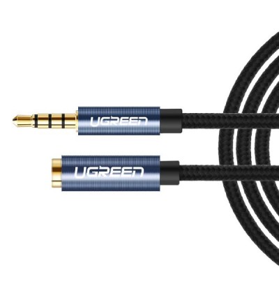 Cable Audio 3.5mm M/F 1m UGREEN AV118 40673 Cable Audio 3.5mm M/F 1m UGREEN AV118 40673
