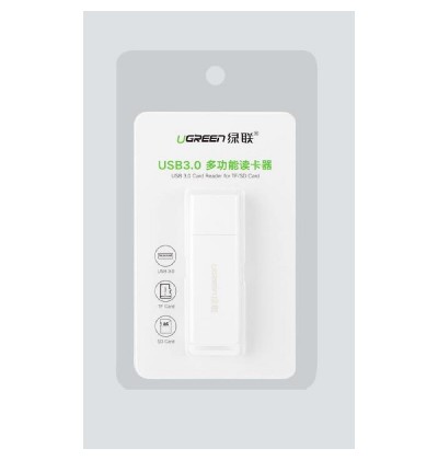 Card Reader UGREEN CM104 USB 3.0 White 40753 Card Reader UGREEN CM104 USB 3.0 White 40753
