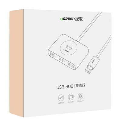 Hub Type-C/USB 3.0 UGREEN CR113 Black 40850 Hub Type-C/USB 3.0 UGREEN CR113 Black 40850