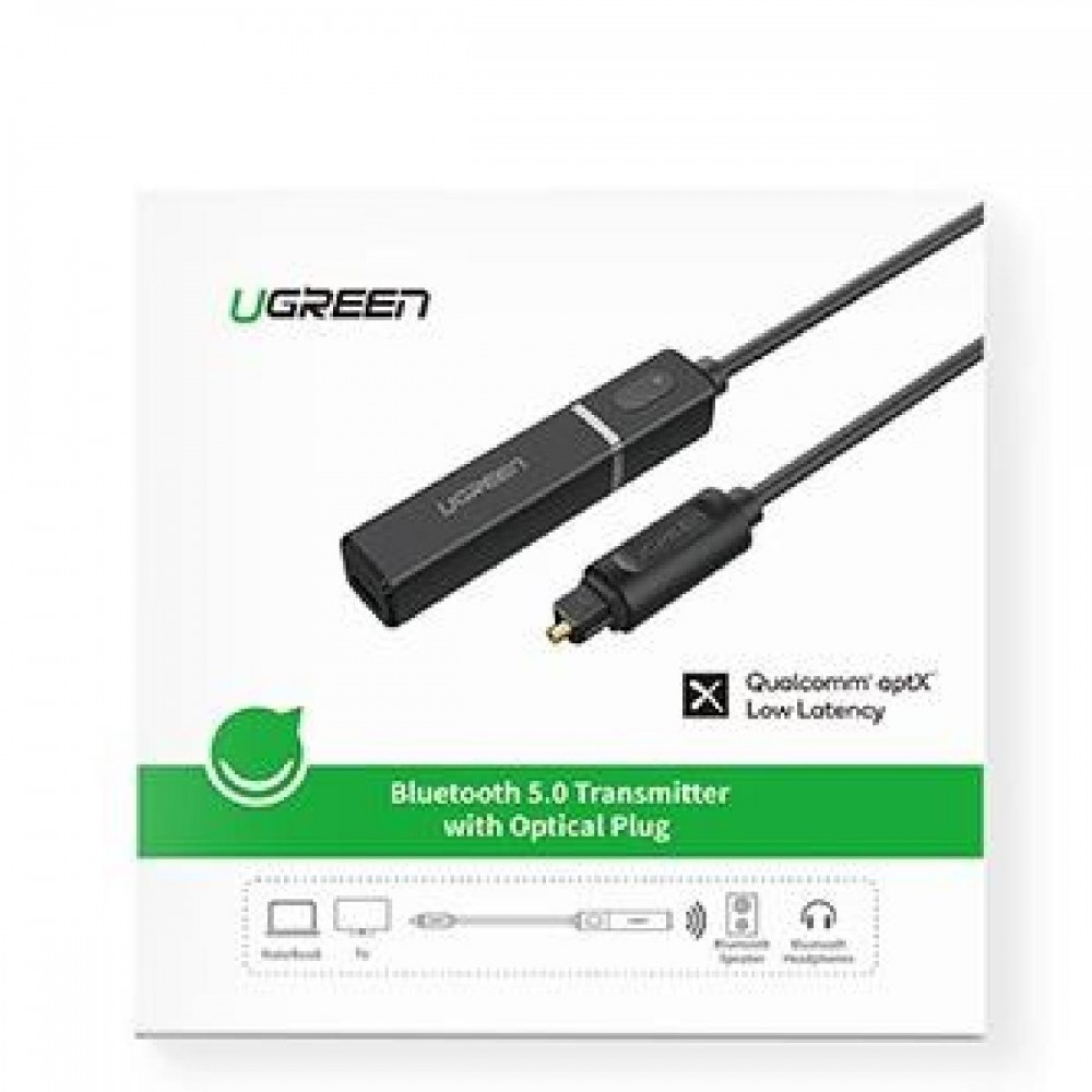Audio Transmitter Bluetooth 5.0 with fiber optic UGREEN CM150 50213