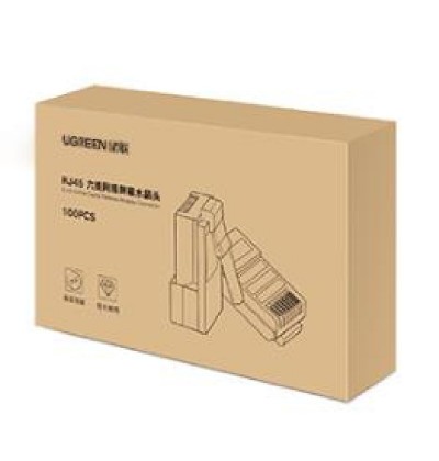 Modular plug CAT5 unshielded UGREEN NW110 50246 Modular plug CAT5 unshielded UGREEN NW110 50246