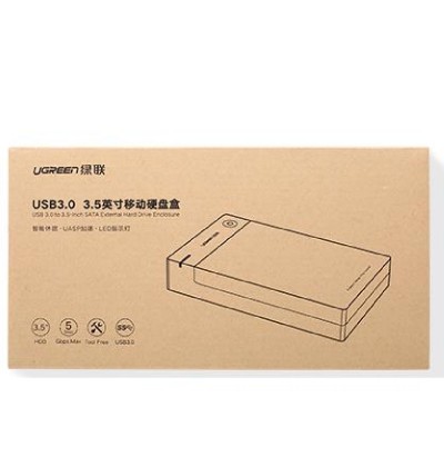 Enclosure 2,5'/3,5' SATA USB 3.0 UGREEN US222 50422