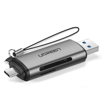 Card Reader UGREEN CM184 TYPE-C/USB 3.0 Gray 50706 Card Reader UGREEN CM184 TYPE-C/USB 3.0 Gray 50706
