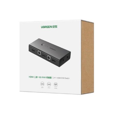 KVM Switch 2 port USB/HDMI UGREEN CM200 50744 KVM Switch 2 port USB/HDMI UGREEN CM200 50744