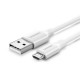 Charging Cable UGREEN US289 Micro White 2m 60143 2A