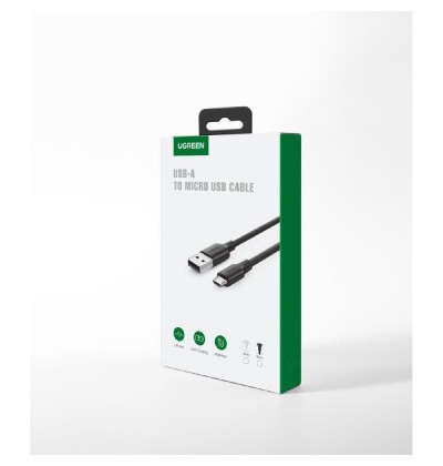 Charging Cable UGREEN US289 Micro White 2m 60143 2A Charging Cable UGREEN US289 Micro White 2m 60143 2A
