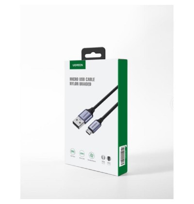 Charging Cable UGREEN US290 Micro Gray 2m 60148 2A Charging Cable UGREEN US290 Micro Gray 2m 60148 2A