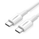 Charging Cable UGREEN US264 TYPE-C/TYPE-C White 1m 60518 3A Charging Cable UGREEN US264 TYPE-C/TYPE-C White 1m 60518 3A