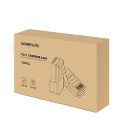 Modular plug CAT6 unshielded UGREEN NW120 60558 Modular plug CAT6 unshielded UGREEN NW120 60558