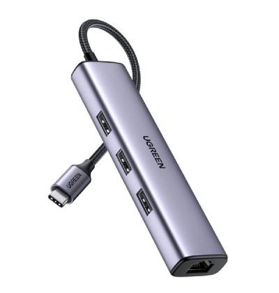 Multi Function Type-C Converter UGREEN CM475 Gray 60600 Multi Function Type-C Converter UGREEN CM475 Gray 60600