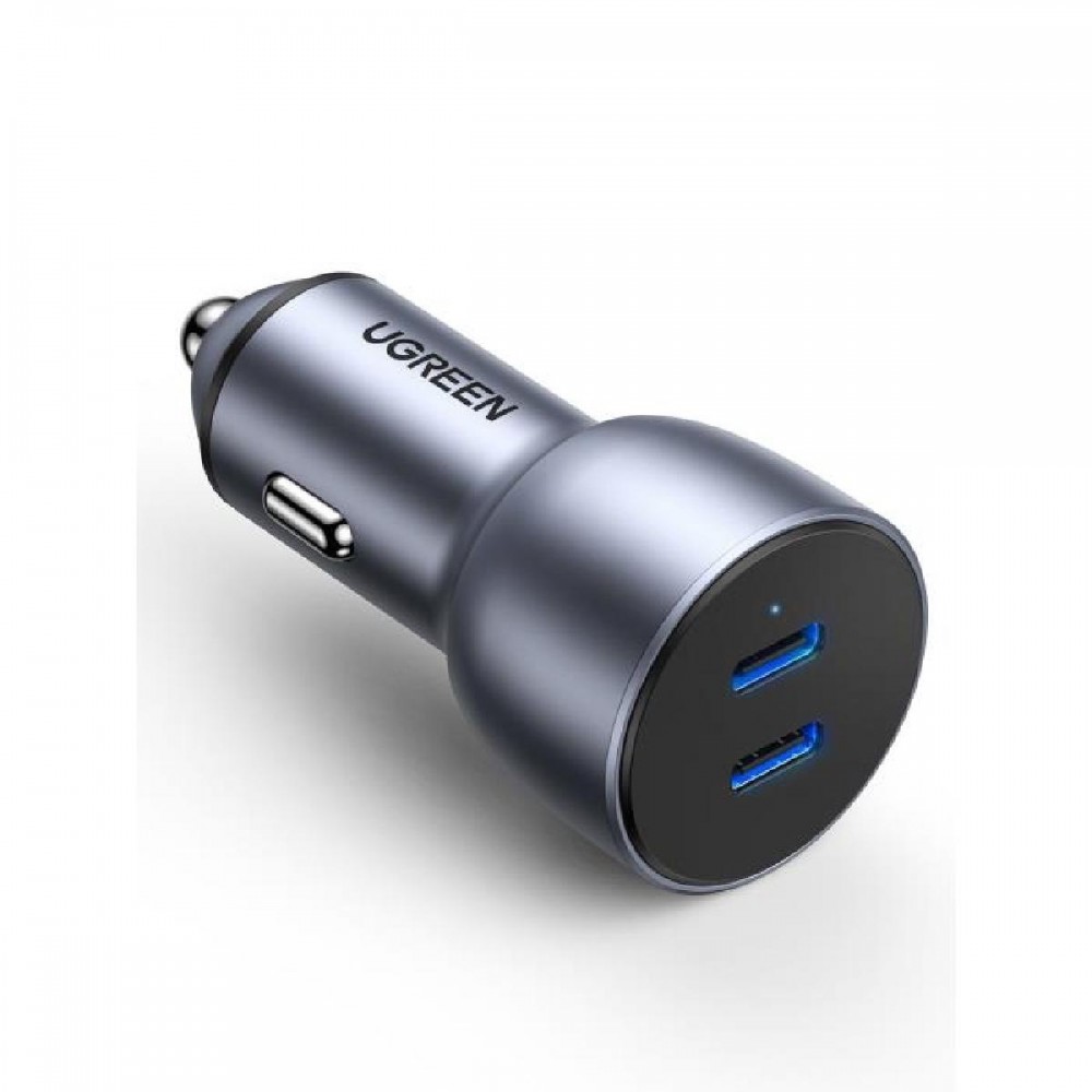 Car Charger UGREEN 40W Dual PD 3.0 Gray  CD213 70594