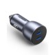 Car Charger UGREEN 40W Dual PD 3.0 Gray  CD213 70594