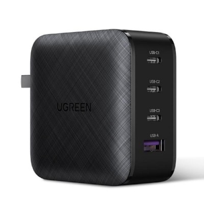 Charger UGREEN CD224 65W PDx3+QC3.0 Black 70774 Charger UGREEN CD224 65W PDx3+QC3.0 Black 70774