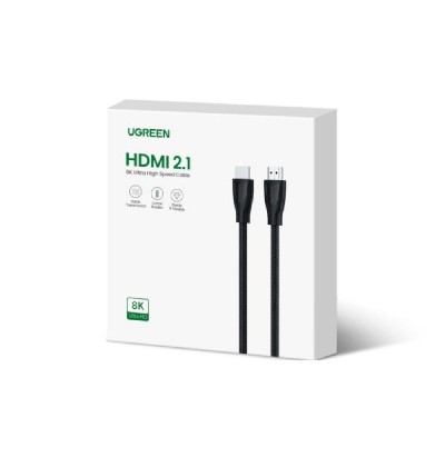 Cable HDMI M/M Retail 5m 8K/60Hz UGREEN HD140 Black 80405 Cable HDMI M/M Retail 5m 8K/60Hz UGREEN HD140 Black 80405