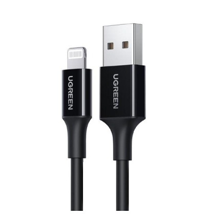 Charging Cable MFI UGREEN US155  i6 Black 1m 80822 2.4A Charging Cable MFI UGREEN US155  i6 Black 1m 80822 2.4A