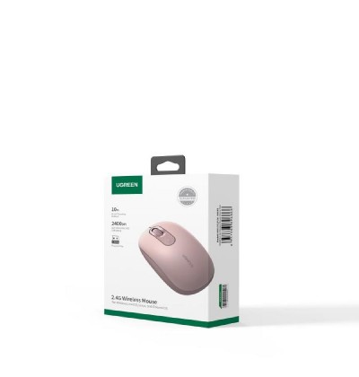 Mouse Wireless UGREEN MU105 Pink 90686 Mouse Wireless UGREEN MU105 Pink 90686