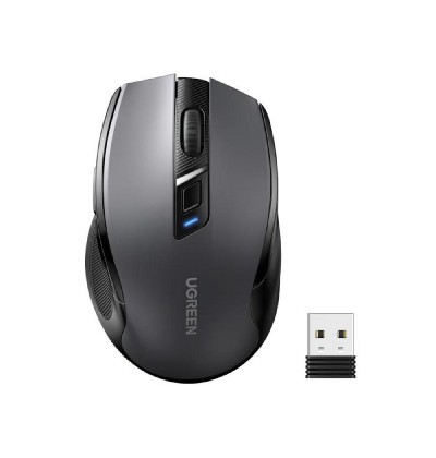Mouse Wireless 2.4 GHz and Bluetooth UGREEN MU006 Black 90855 Mouse Wireless 2.4 GHz and Bluetooth UGREEN MU006 Black 90855